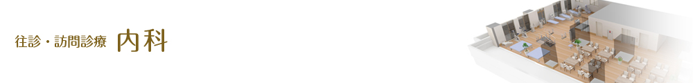 往診・訪問診療　内科